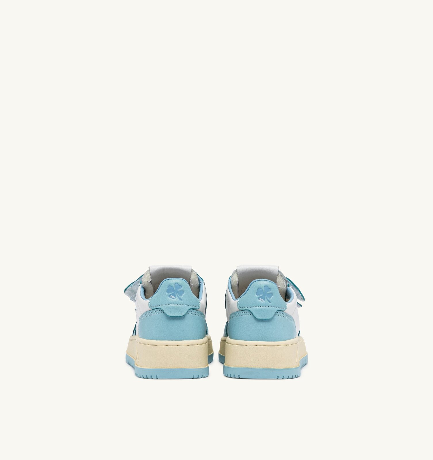 Medalist Kids Low bicolore en cuir coloris blanc et acquatic
