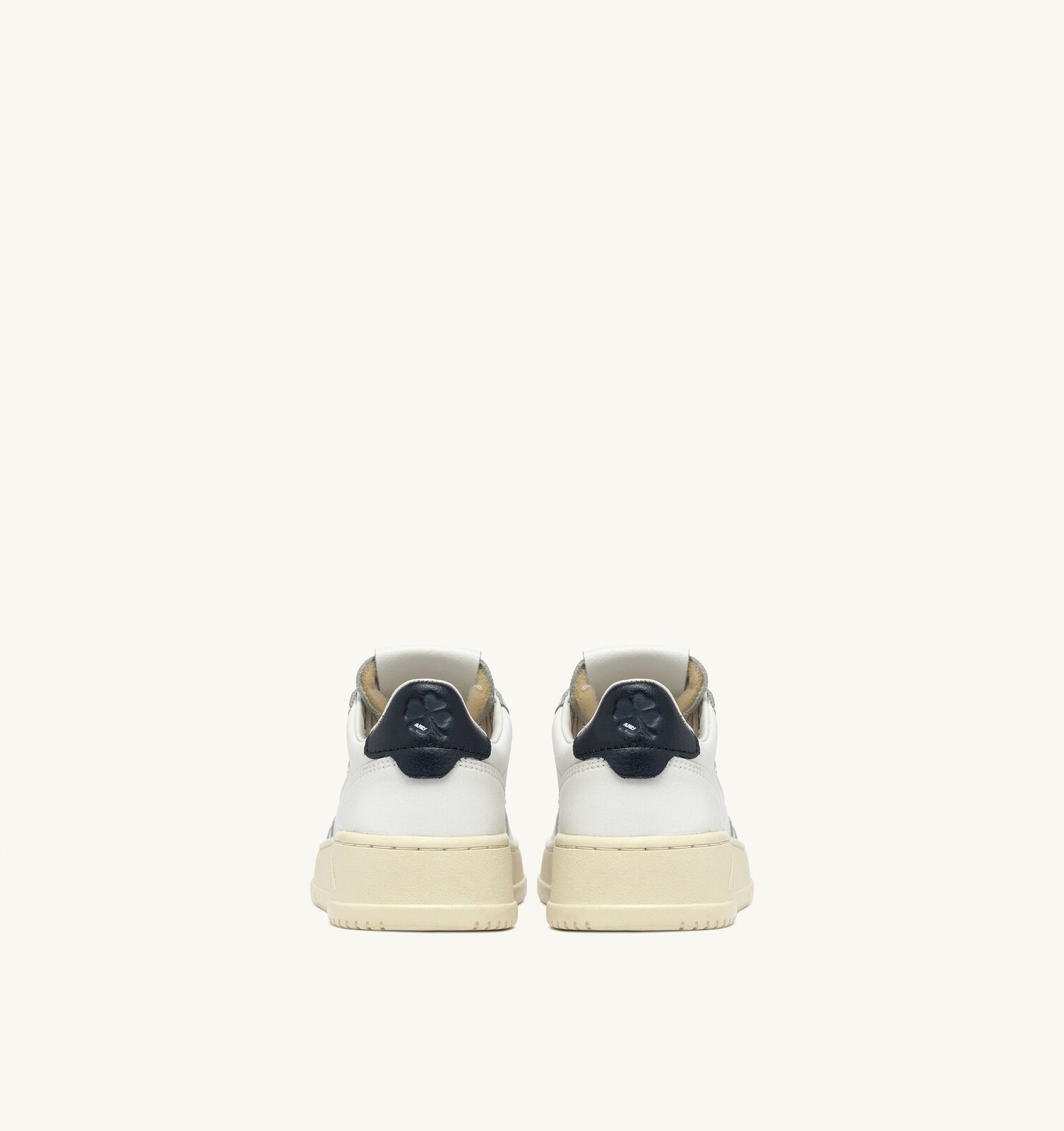 Medalist Kids Low en cuir blanc et bleu