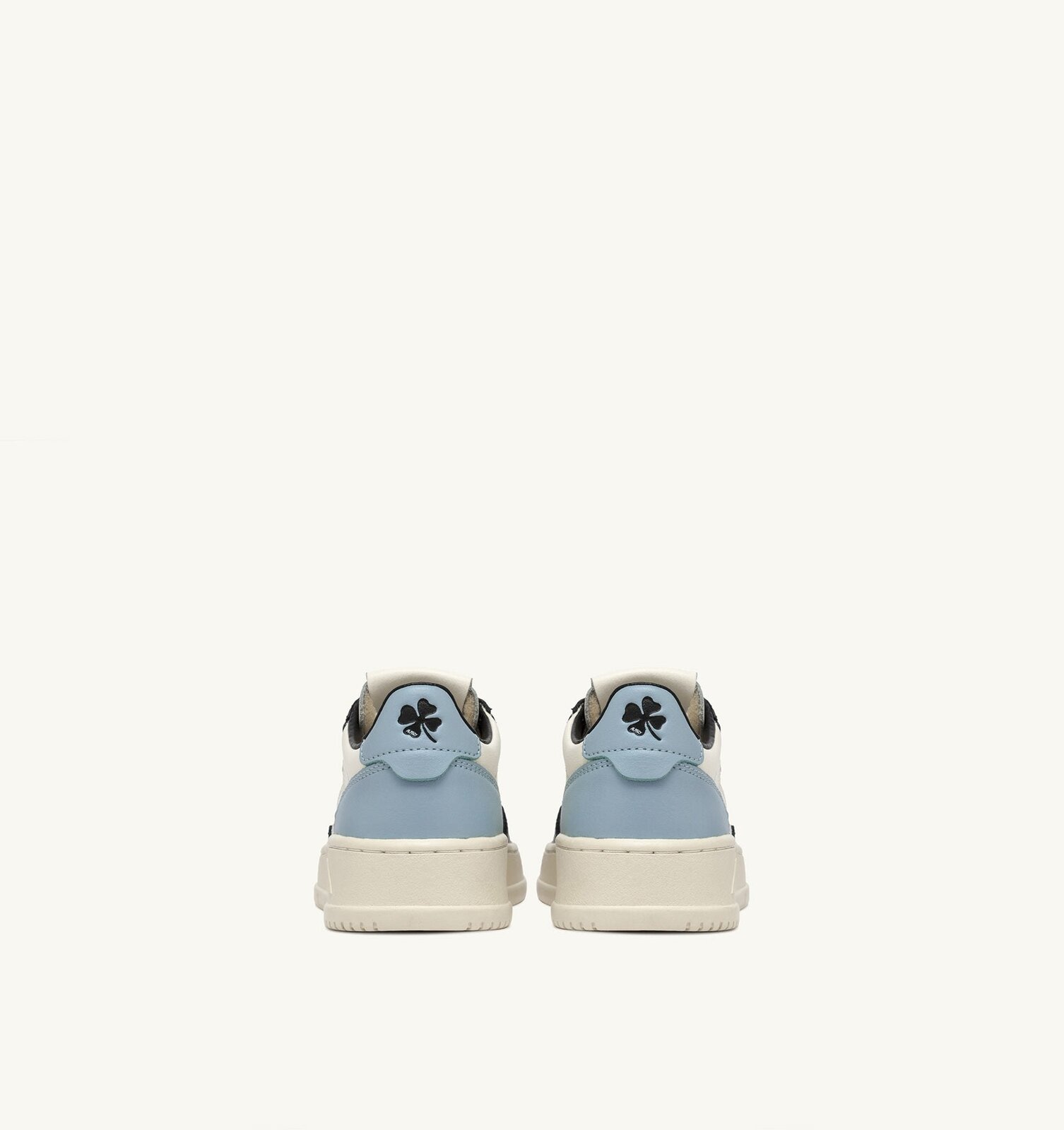 Medalist Kids Low en cuir blanc, noir et bleu