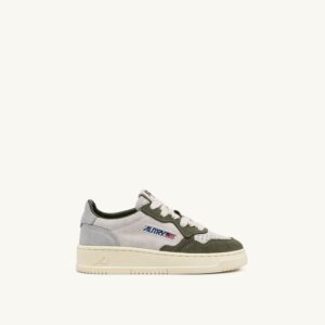 Medalist Kids Low en daim coloris schio green et loft gray