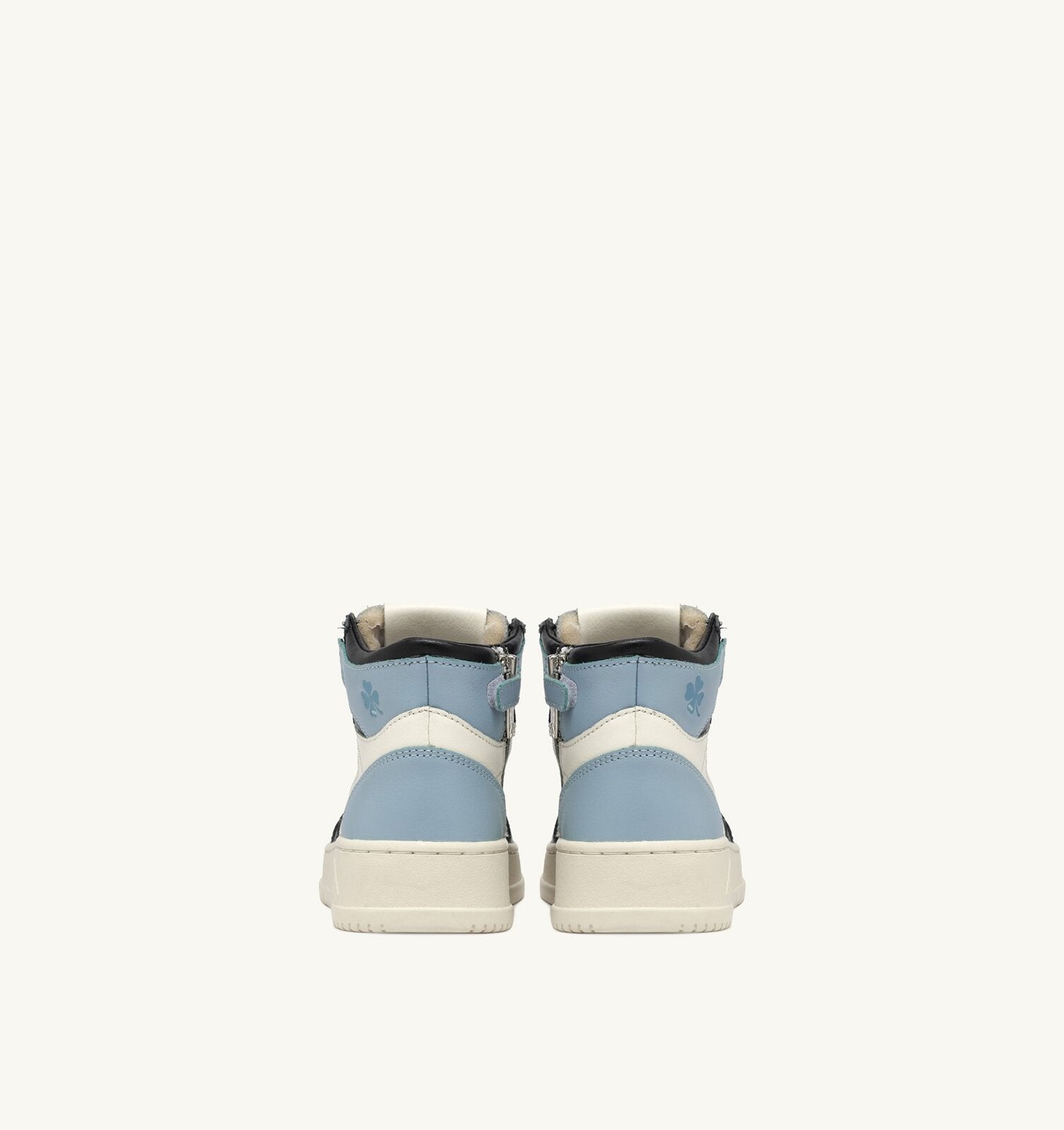 Medalist Kids Mid en cuir blanc, noir et bleu