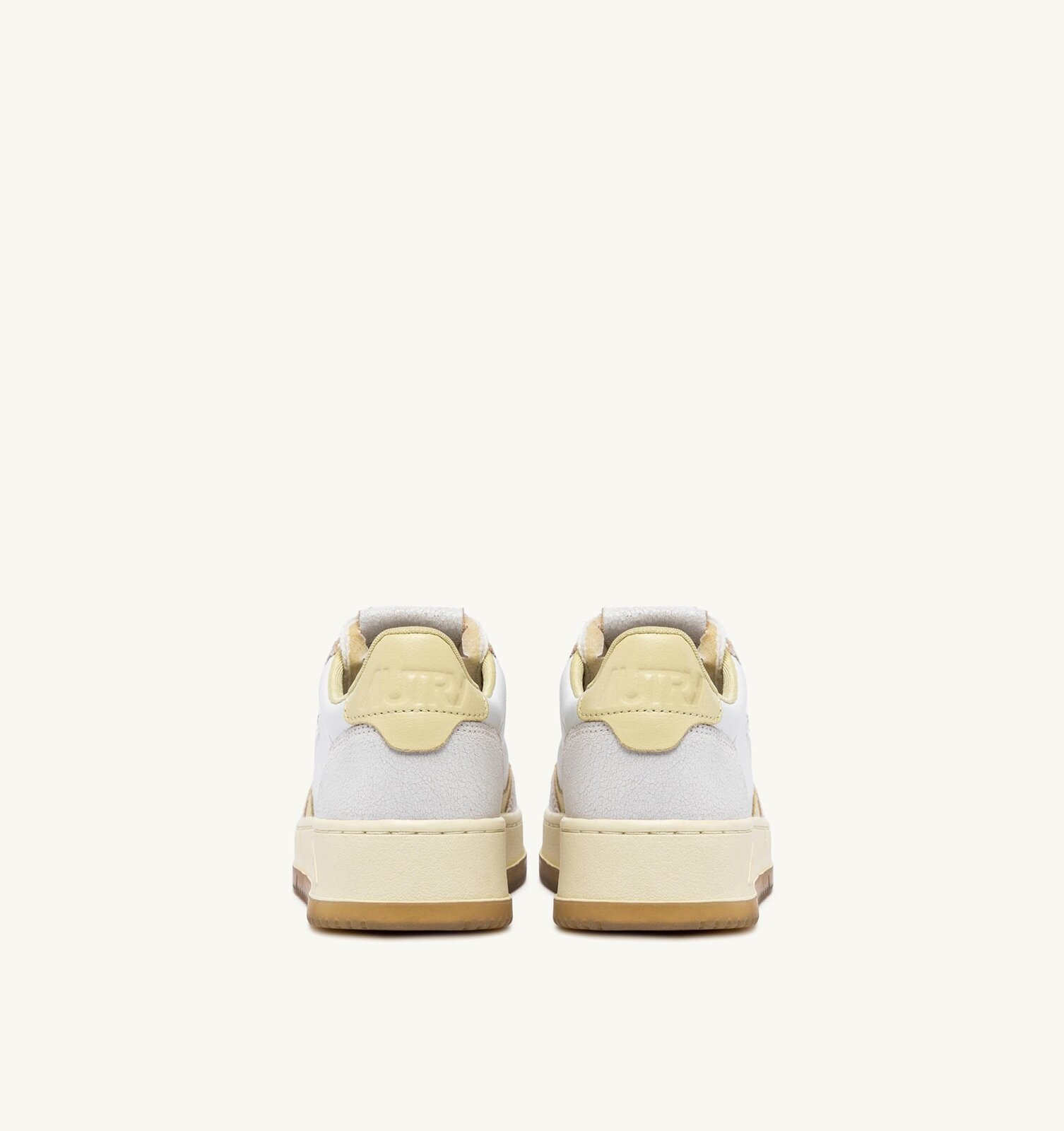 Medalist Low en cuir et mesh blanc et Hay