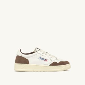 Medalist Low en cuir et daim blanc et Cigar