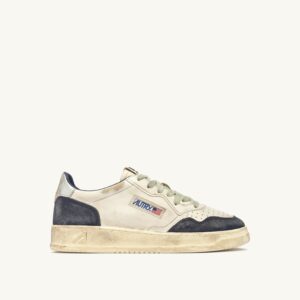 Medalist Low Super Vintage en cuir et daim Space Blue et Silver