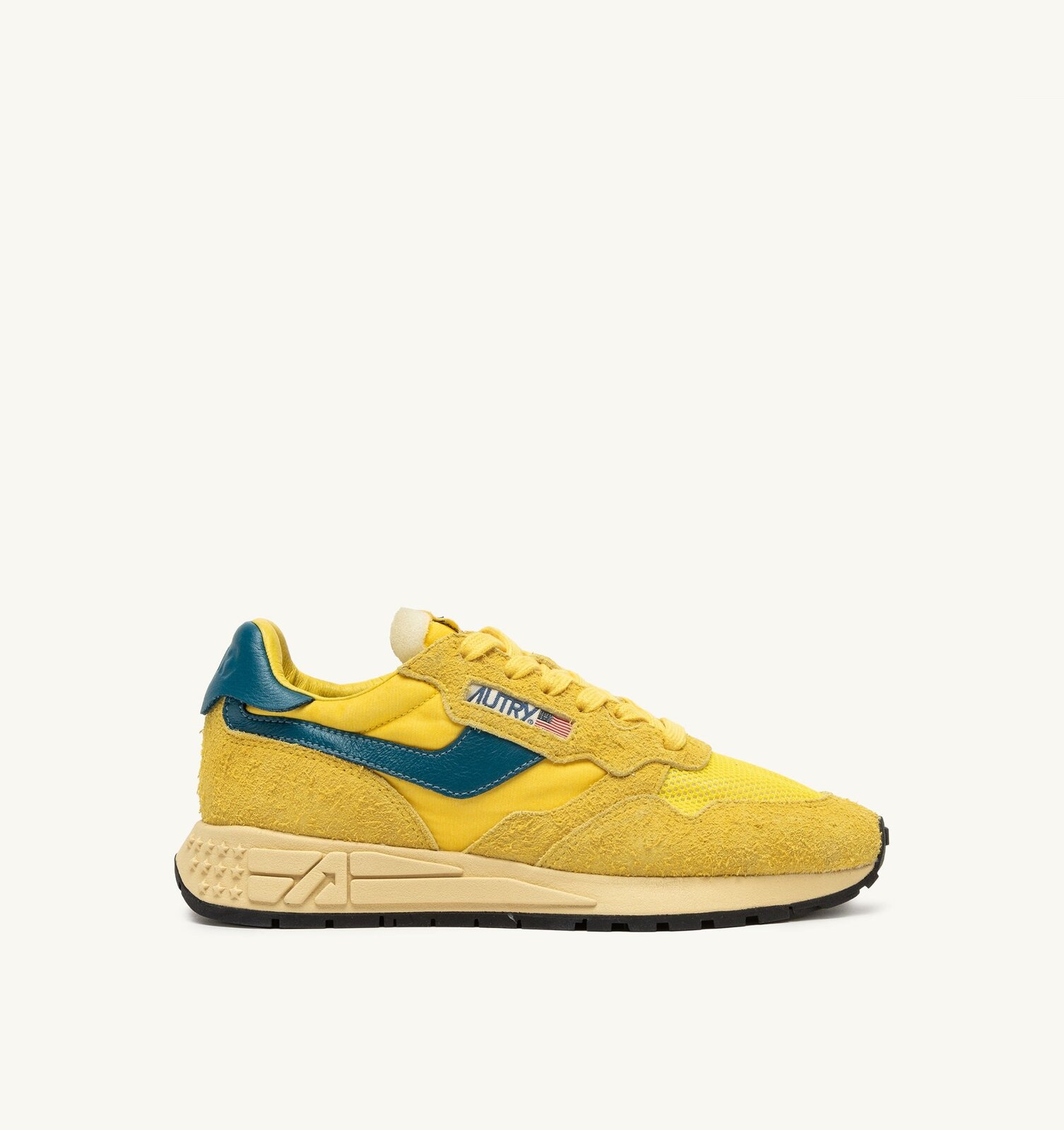 Reelwind Low en nylon et daim jaune et Corsair