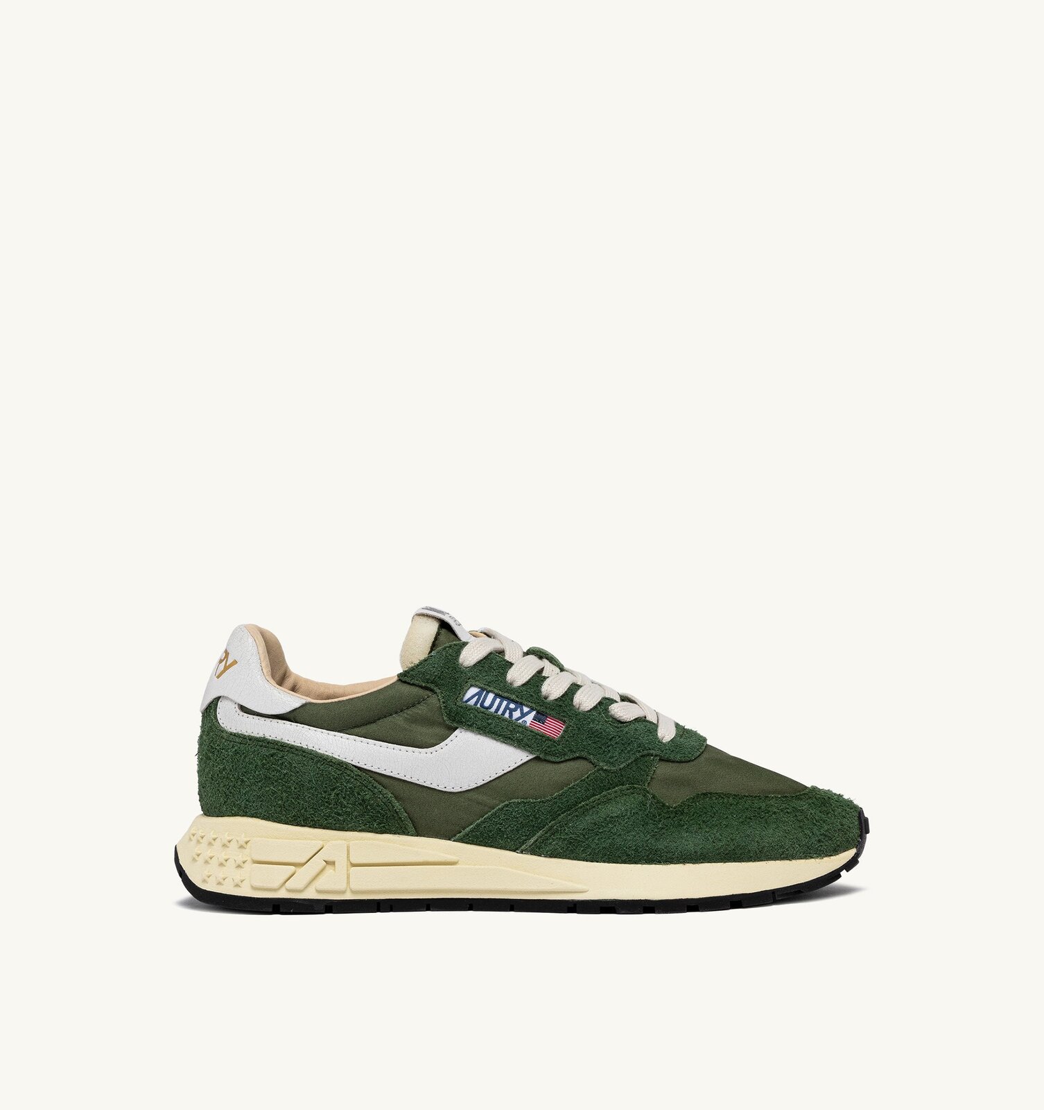 Reelwind Low en nylon et daim kaki