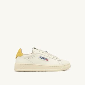 Dallas Low en cuir coloris Marshmallow et Buttercup