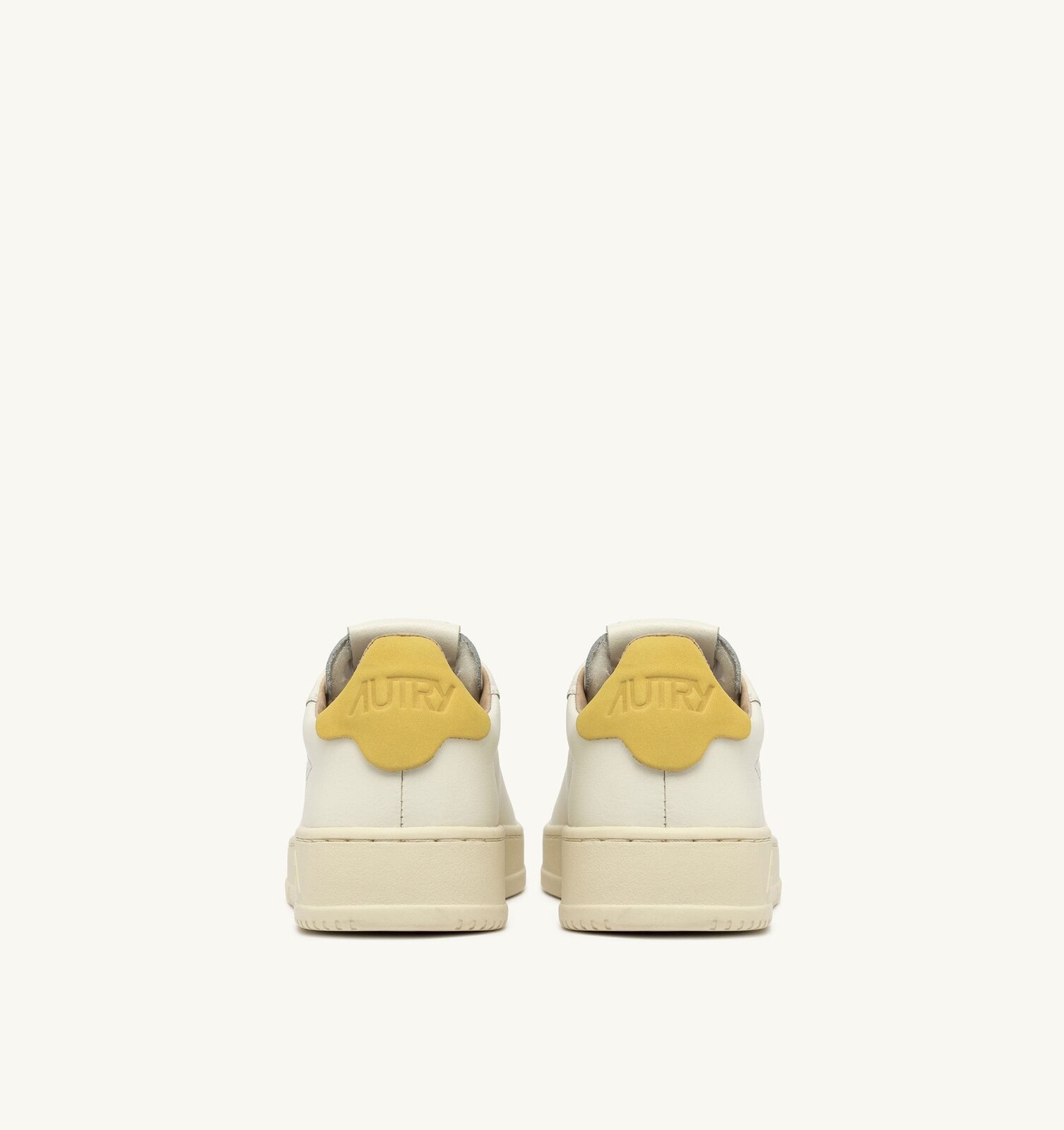 Dallas Low en cuir coloris Marshmallow et Buttercup