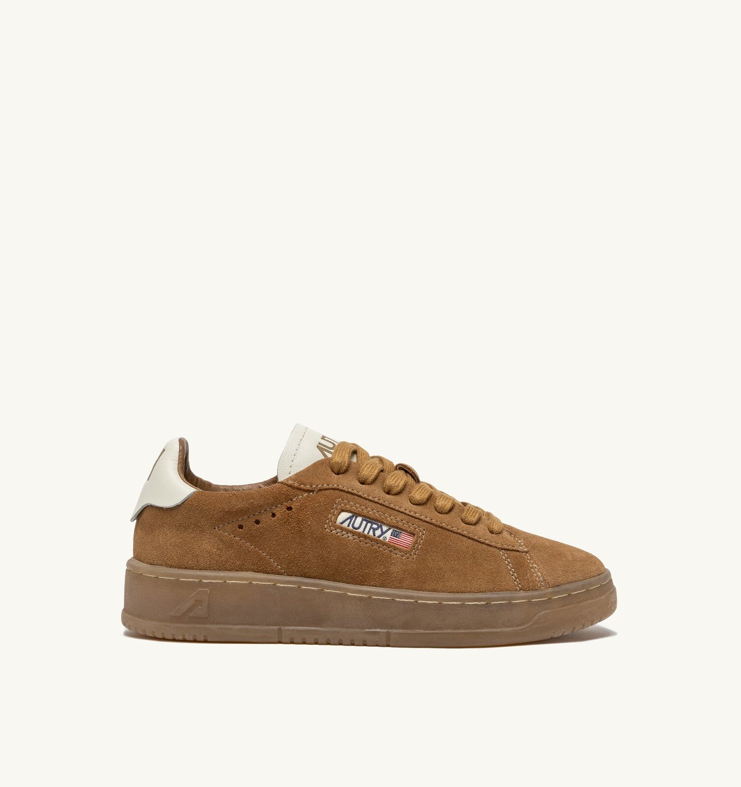 Dallas Low en daim Marshmallow et Cigar