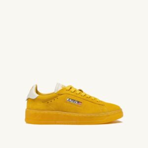 Dallas Low en daim Marshmallow et jaune