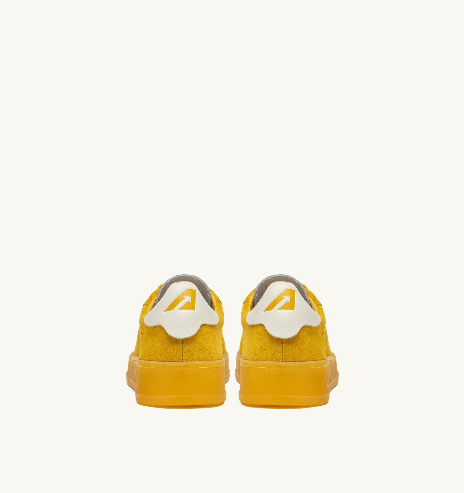 Dallas Low en daim Marshmallow et jaune