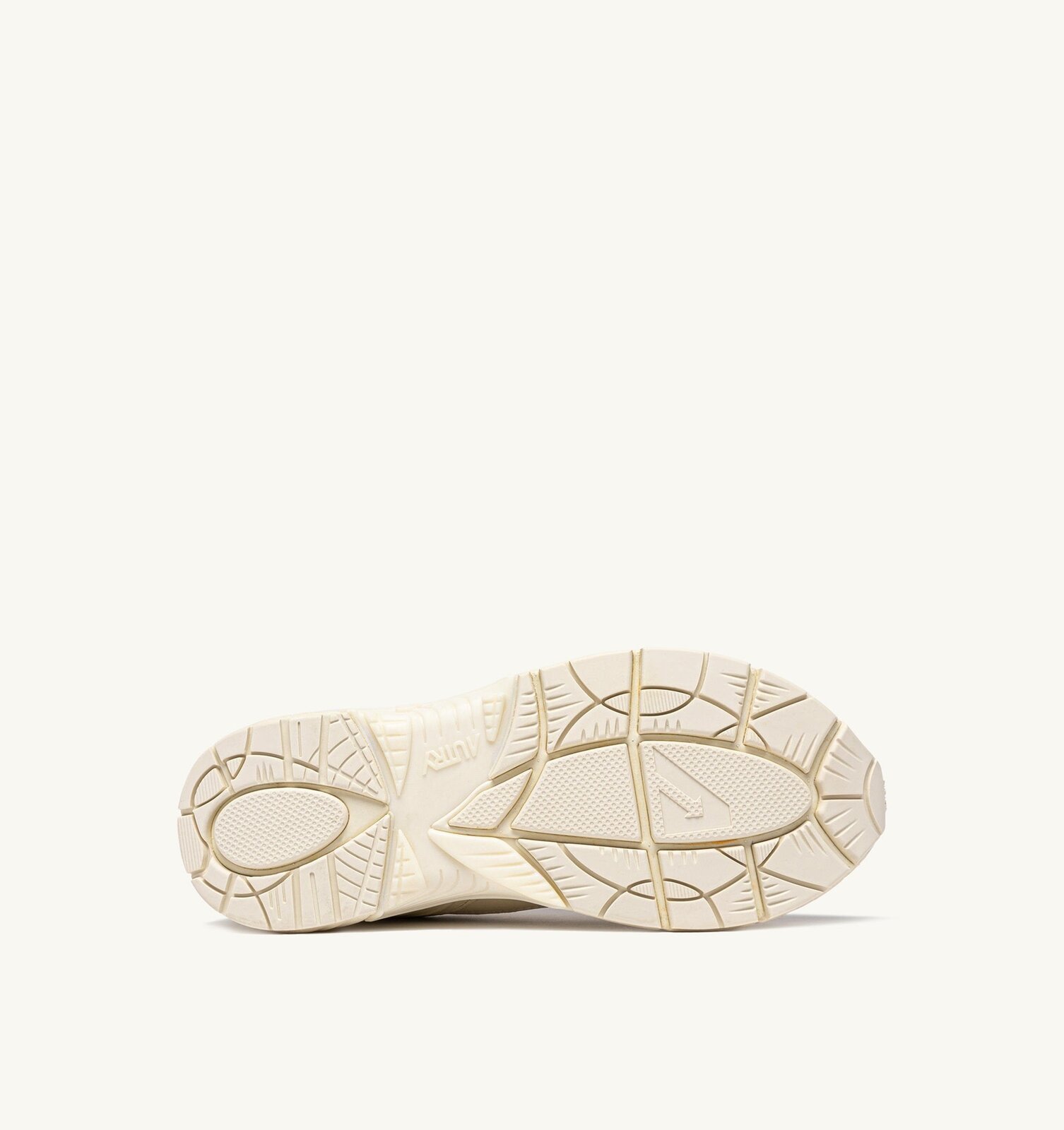 Hyperway en mesh et cuir whisper white