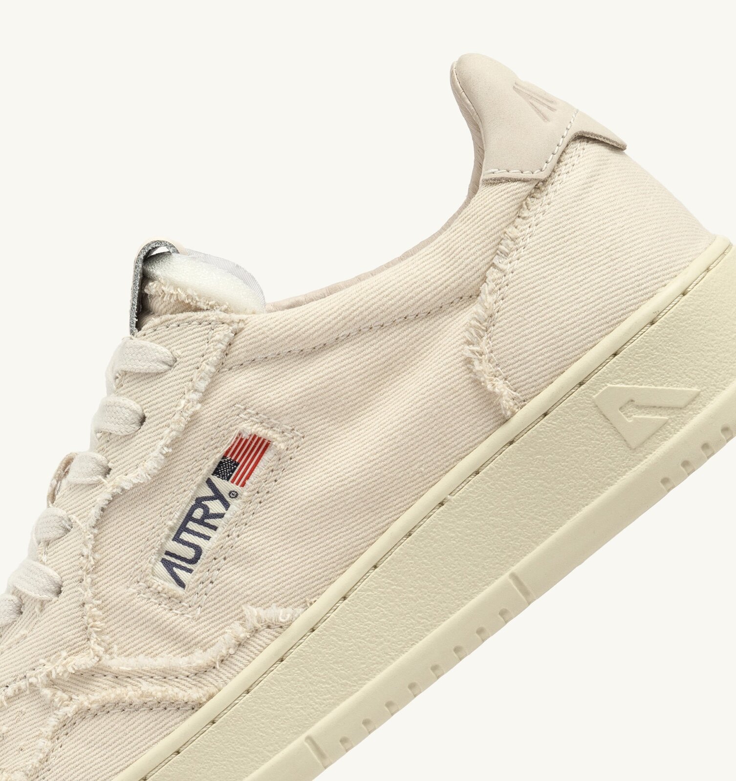 Medalist Low en denim coloris ivoire