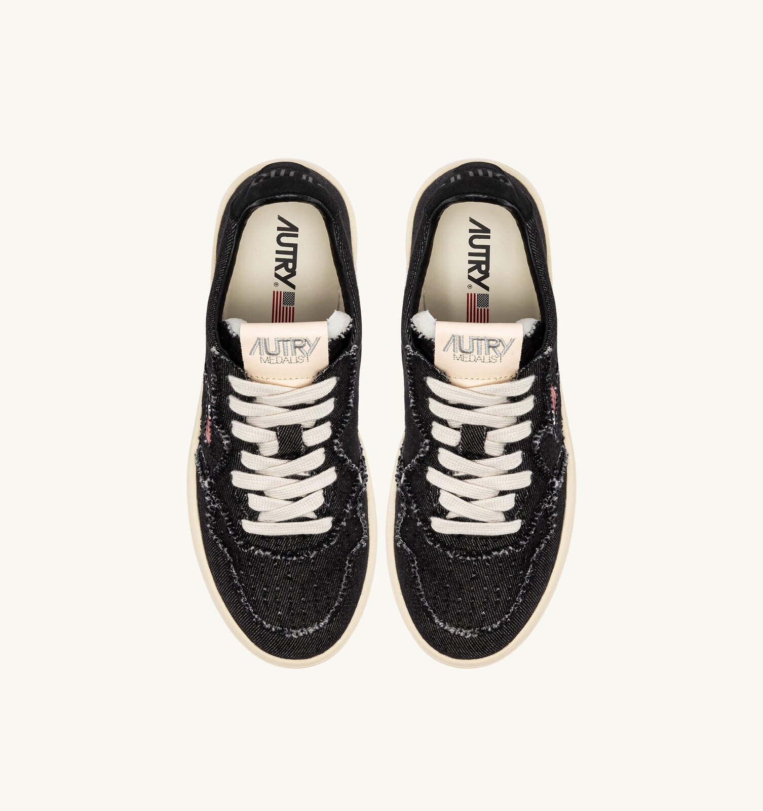 Medalist Low en denim coloris noir