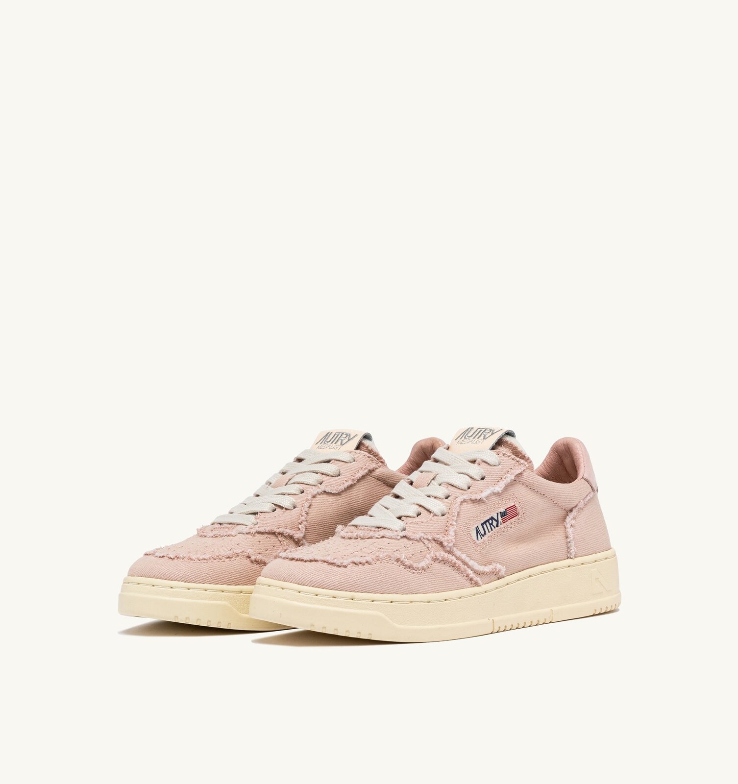 Medalist Low en denim coloris Peach Whip