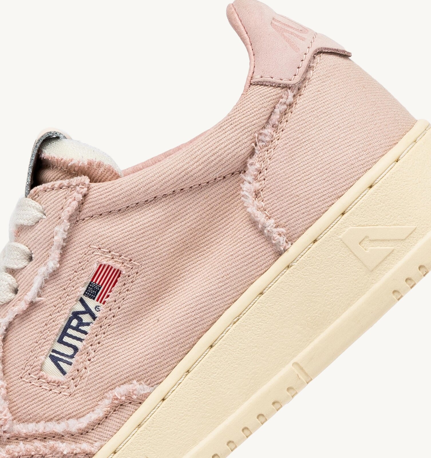 Medalist Low en denim coloris Peach Whip
