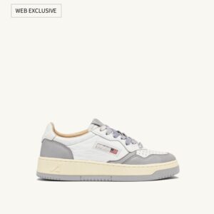 Medalist Low en cuir blanc et vapor