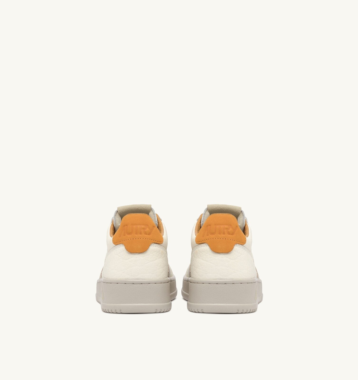Medalist Low en cuir coloris Apricot et Sand