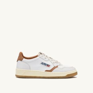 Medalist Low en cuir et mesh coloris blanc et Tanzine