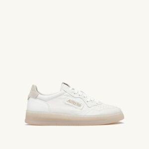 Medalist Low en toile coloris blanc