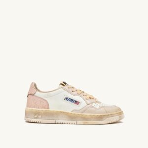 Medalist Low Super Vintage coloris blanc, Peachwhip et gris