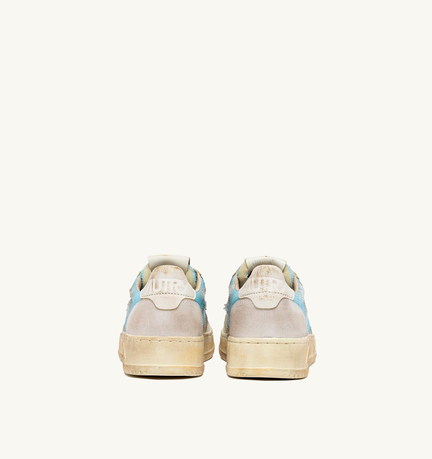 Medalist Low Super Vintage en cuir et mesh Celestial Blue et blanc