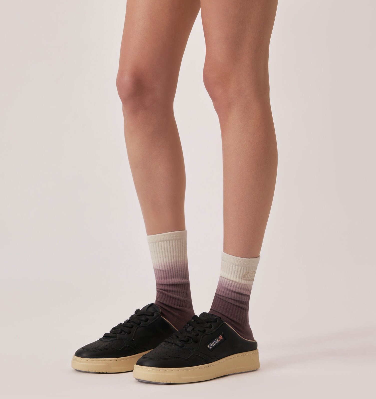 Medalist Mule en cuir nappa coloris noir