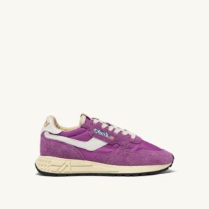 Reelwind Low en nylon et daim hyacinth violet
