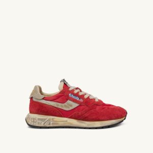 Reelwind Super Vintage en nylon et daim rouge
