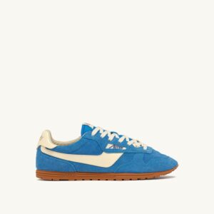 Windspin en daim et cuir blue yatch et rutabaga