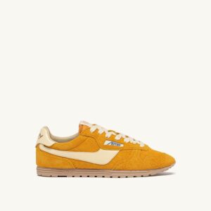 Windspin en daim et cuir Mineral Yellow et Rutabaga